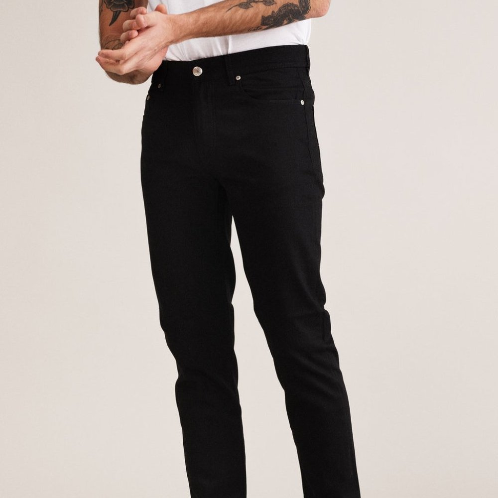 WON HUNDRED DEAN B BLACK JEANS NWT SZ 34 X 32